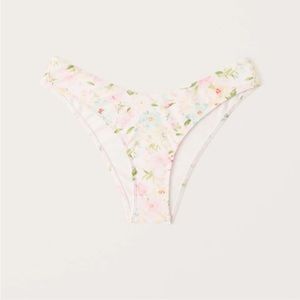 Abercrombie Pink Floral Bikini Bottom